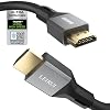 8K HDMI 2.1 Certified Cable 5M, Ultra Flexible 48Gbps HDMI Cable with 8K@60Hz, 4K@120Hz 144Hz, HDR, G-SYNC, FreeSync, eARC, Dolby, HDCP 2.3 for PC, Xbox, Apple TV, Soundbar, Samsung, Sony, LG TV