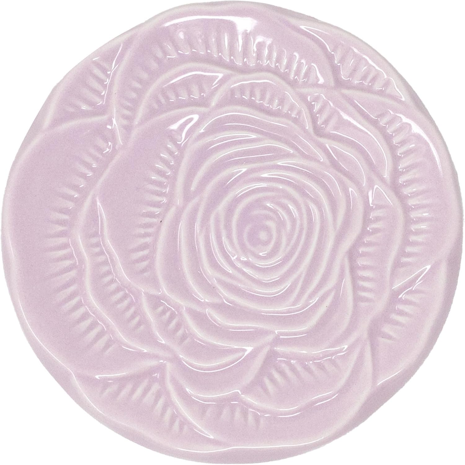 Steel Mill & Co Fairy Tale Ceramic Mug with Sculpted Rose Lid, 16 oz Cute Coffee Cup, Dishwasher & Microwave Safe Tea Mug, Dual-Purpose Lid, Coaster & Snack Dish (Briar Rose)