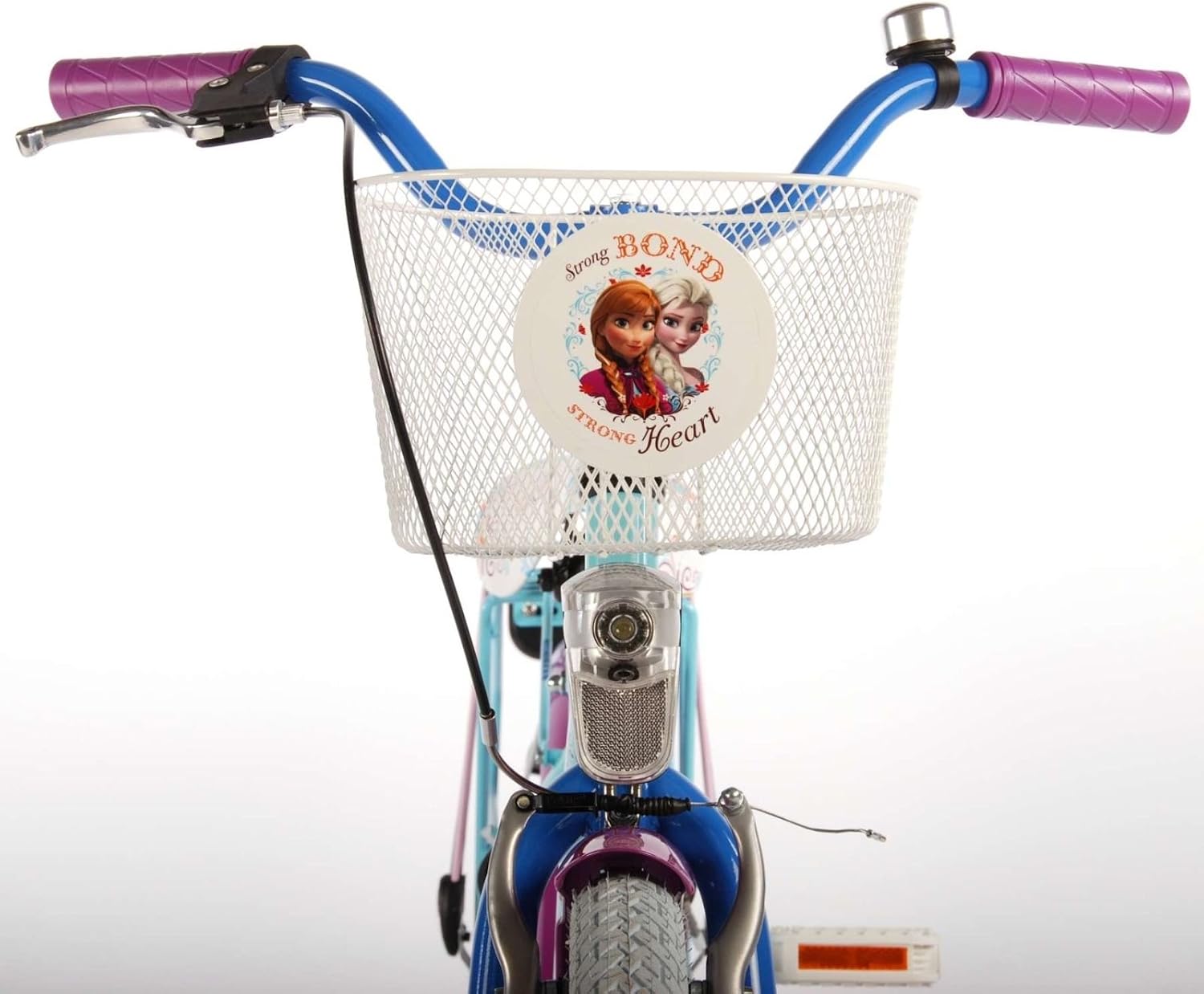20 pollici bicicletta per bambini Regina di ghiaccio Bicicletta ragazza  Disney Frozen Anna e Elsa 52061 : Sport e tempo libero