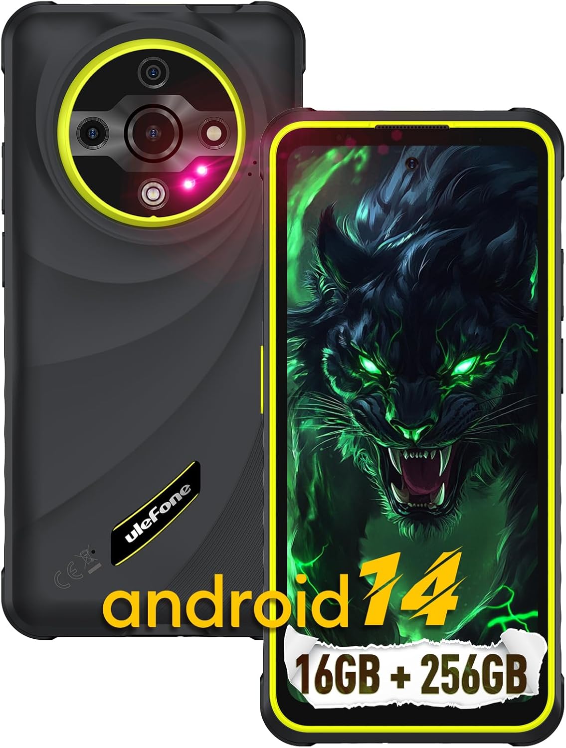 Ulefone Armor X31 Pro 5G Rugged Smartphone, 16GB+256GB/2TB...