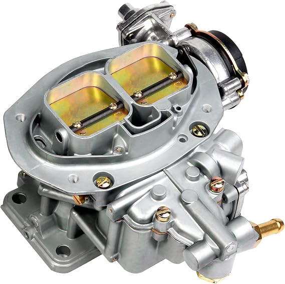 Weber 32/36 DFEV Carburetor Electric Choke 2 Barrel Carb Compatible with Fits VW Beetle Ghia Bus 1600cc, Mazda B2000 2.0L B2600 2.6L, Dodge Arrow Caravan Challenger D50, Fiat 124 131