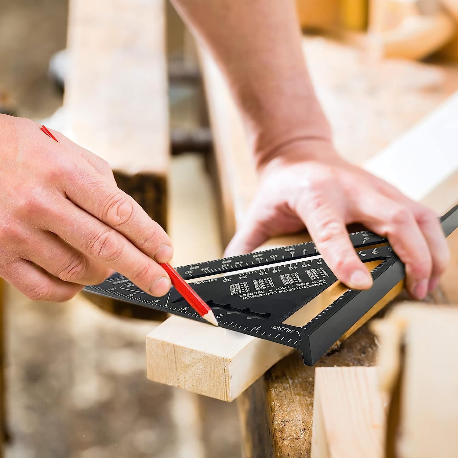 さや様確認用 Amazon.co.jp: siawadeky 三角定規 木工用 丸鋸定規 45度ケガキ