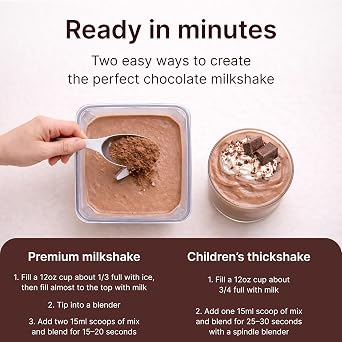 Indulgence Collection Chocolate Milkshake Powder Mix 1kg