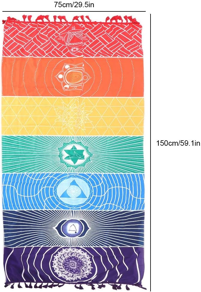 Rectangular Shape Unique Colorful Hanging Blanket Beach Bath Towel Home Decoration