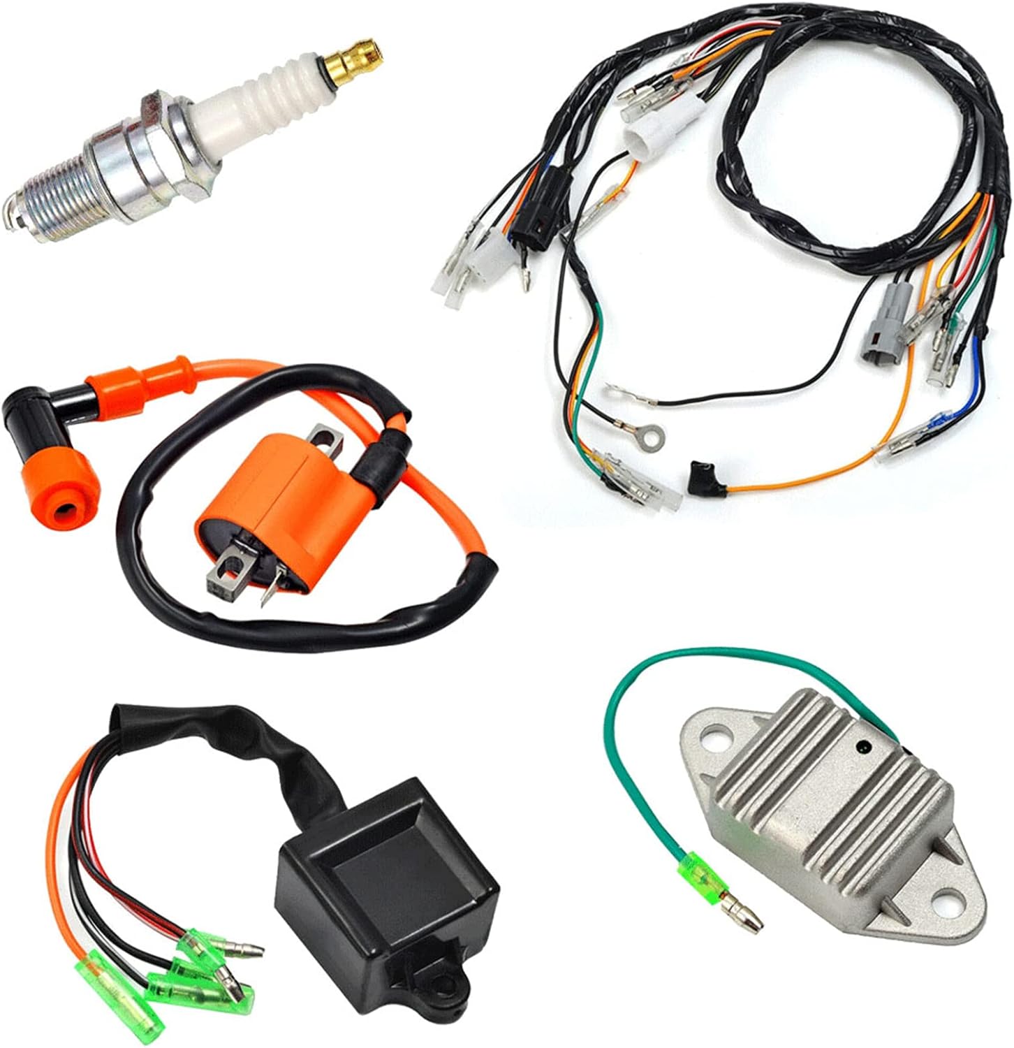 MOTO1988 Ignition Coil igniter CDI Regulator Wiring Harness