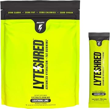 Inno Lyte Shred Electrolyte Powder, Lightning Lime, 16 Packets