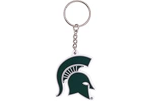 Official Michigan State University Spartans Keychain