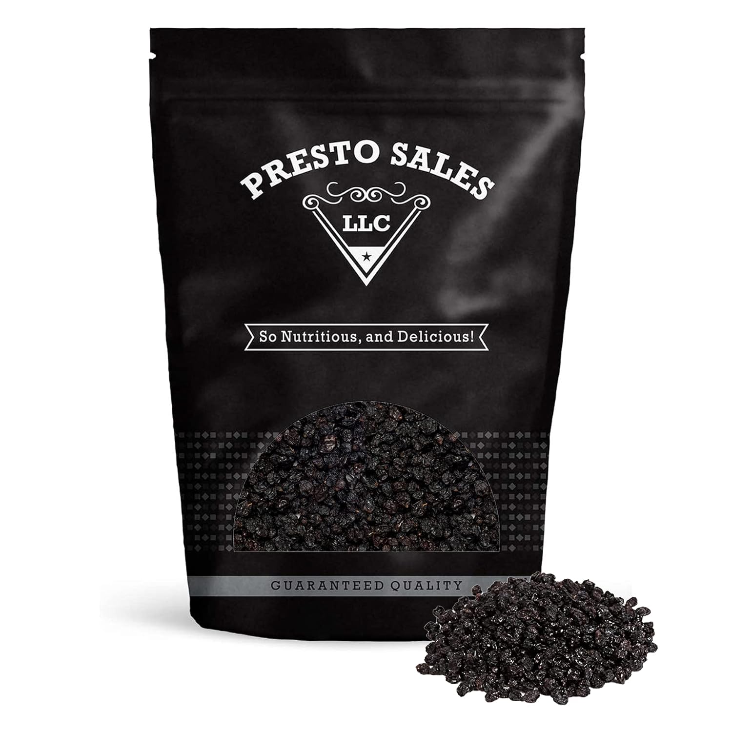 Currants, Natural USA Zante, Dried Seedless Grapes, Snack, Ingredient, Sweet, Tangy, Healthy, Super Food, Lucius, Mindful, packed in a 10 lbs. (160 oz.) bag/box By Presto Sales LLC