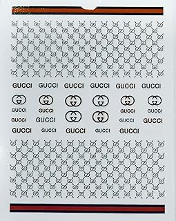 1 ورقة ملصقات تزيين الأظافر ذاتية اللصق ثلاثية الأبعاد لتزيين للنساء والبنات والسيدات بتصميم فني للأظافر - N -1-[