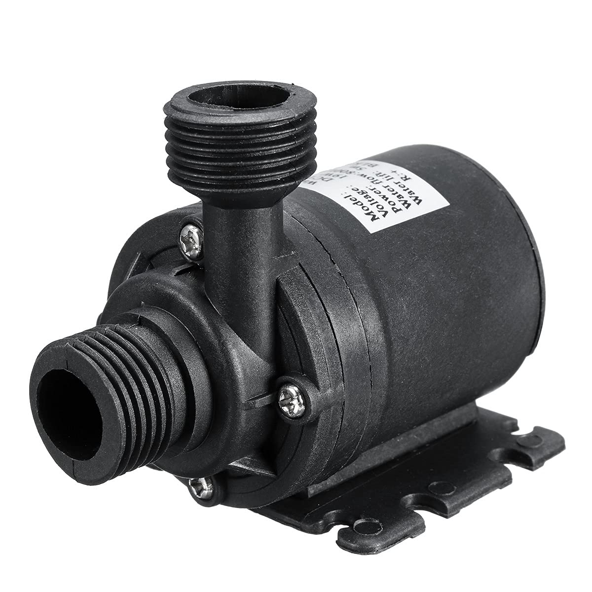 Pompes à jet de gazon de pompe de surpression en a Pompe à eau submersible ultra-silencieuse, mini-moteur sans balai portable for système de refroidissement Fontaines chauffe-eau DC 12V / 24V 5M 800L