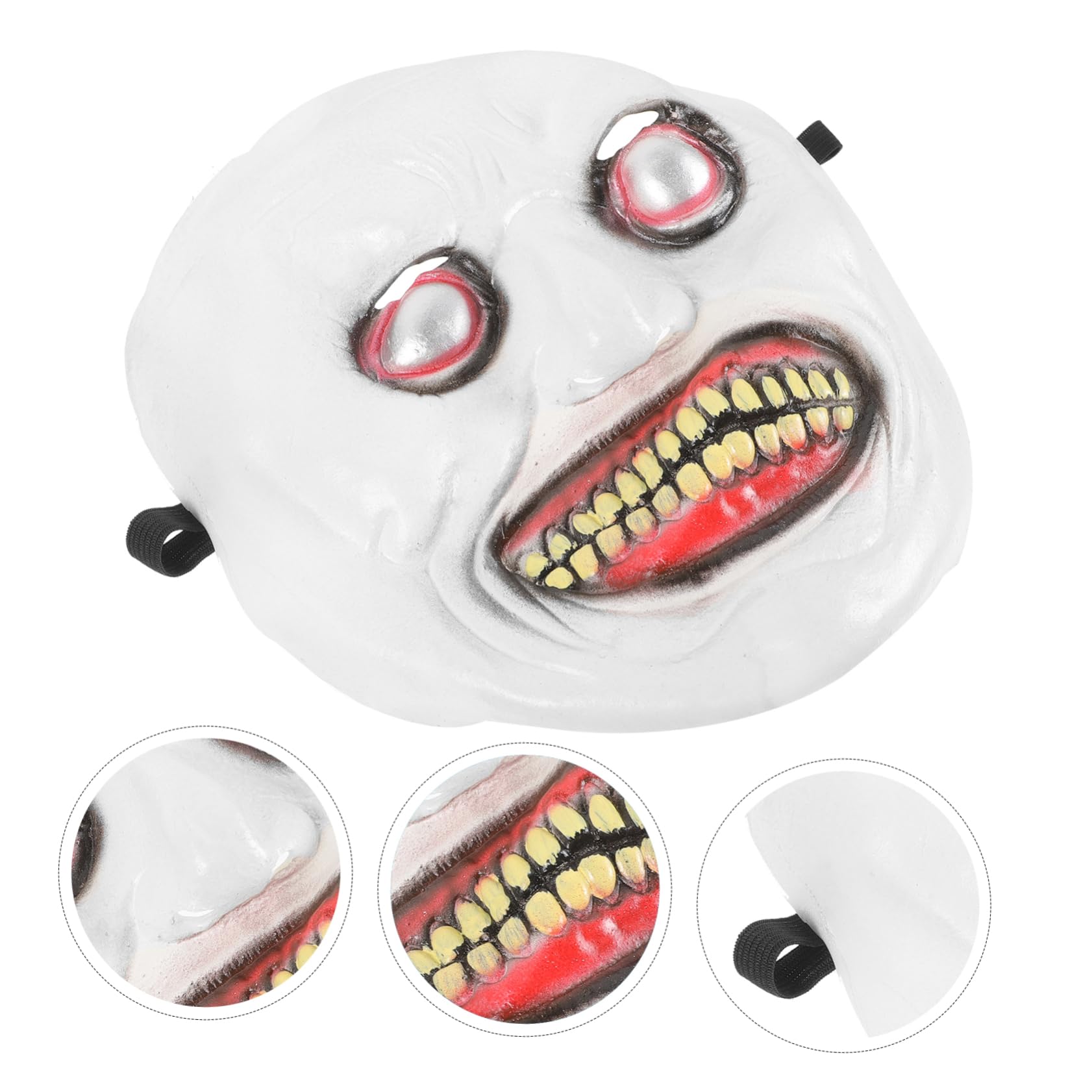 Healvian 5 Pezzi Maschera Halloween Spaventosa per e Cosplay Design e Realistico Accessorio per Horror e Mascherate