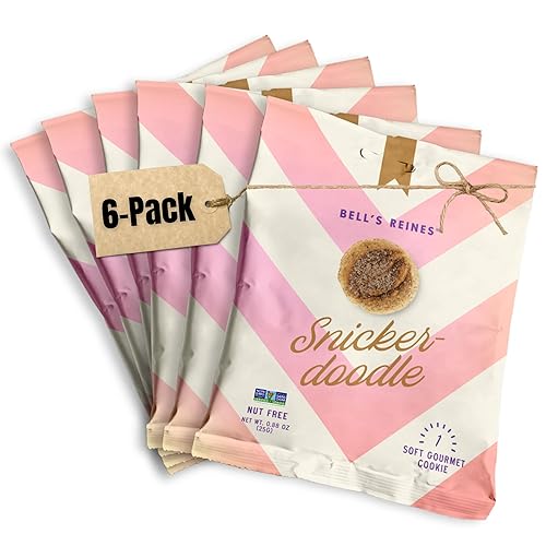 Vista 12 de Bell's Reines Galletas de mantequilla, lote pequeño gourmet suave, aperitivos saludables, paquetes de 4 galletas frescas de panadería, paquete de 3