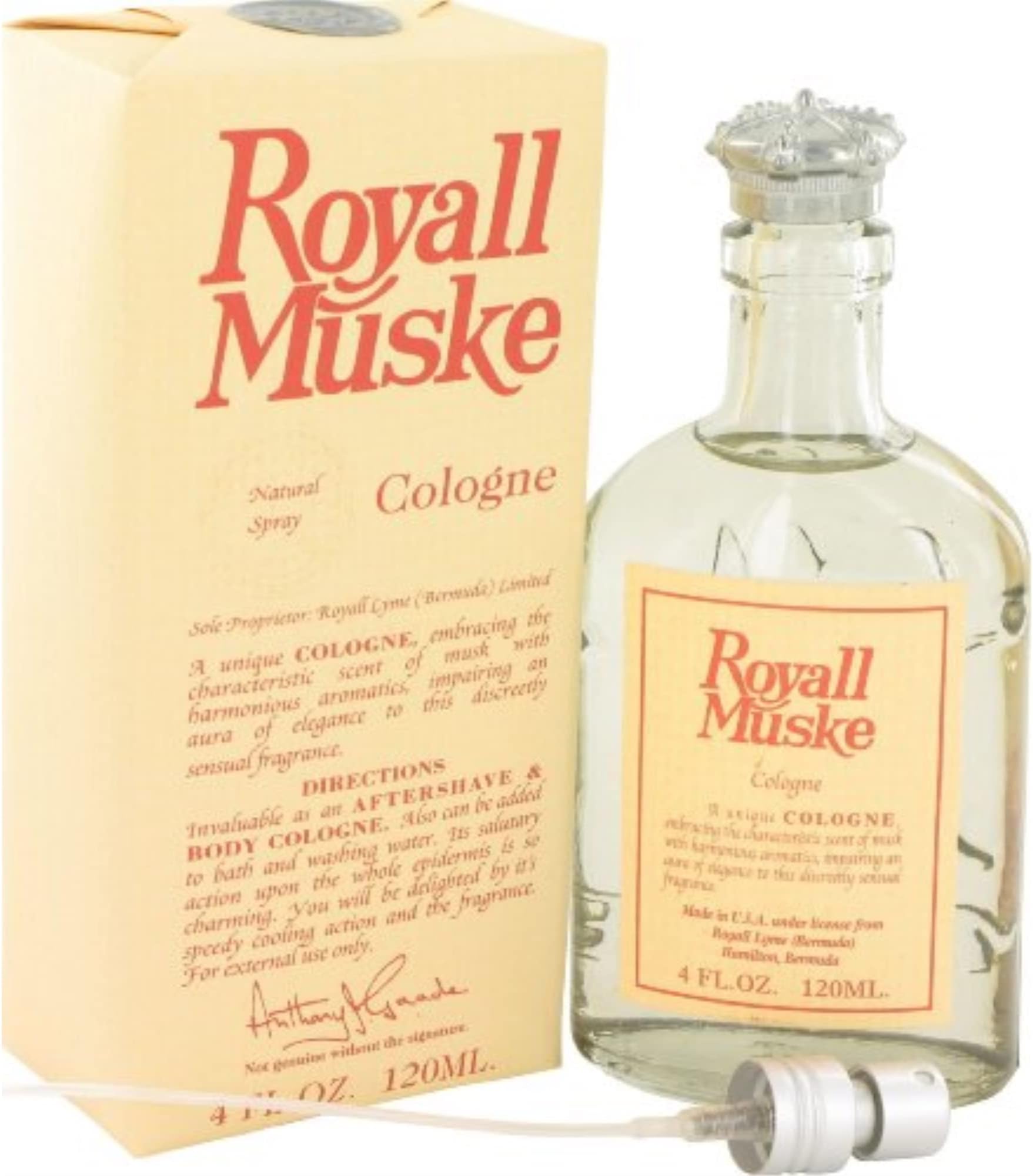Royall Muske by Royall Fragrances, 8 oz All Purpose Cologne for Men main image 1