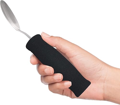 Miniatura 3 de Rehabilitation Advantage Juego de utensilios ligeros con asas de espuma suave