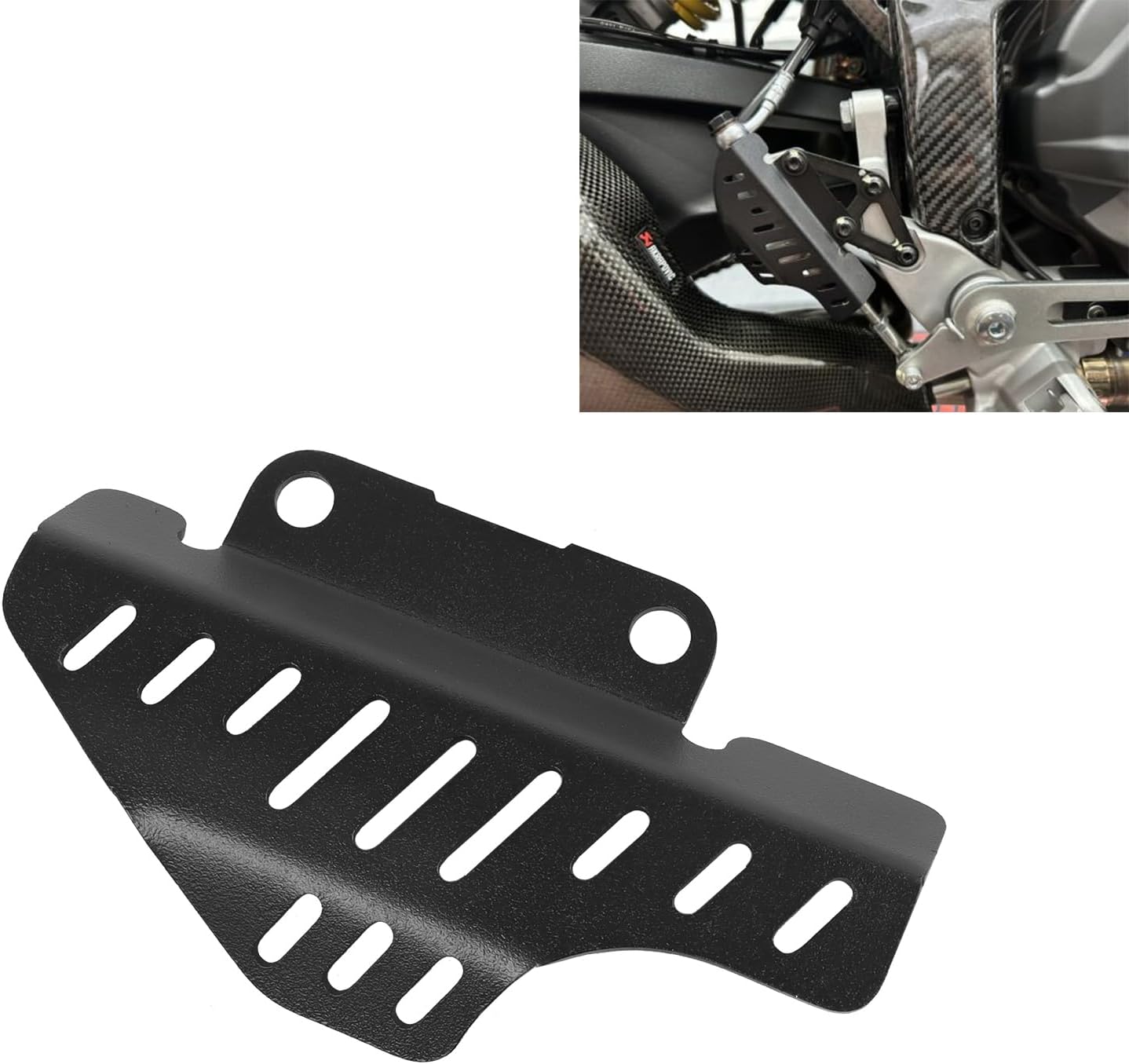 CHIFUN Motorcycle Accessories Rear Brake Pump Protector Replacement for Ducati Desert X 2022-2024 Rear Brake Master Cylinder Guard Protective Cover