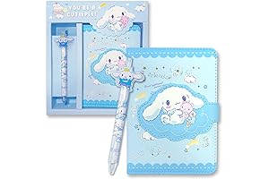 Adorable Cinnamoroll Diary and Pen Set: Kawaii School Supply Dream