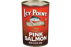 Icy Point Alaska Pink Salmon, 14.75-Ounce Cans (Pack of 8)