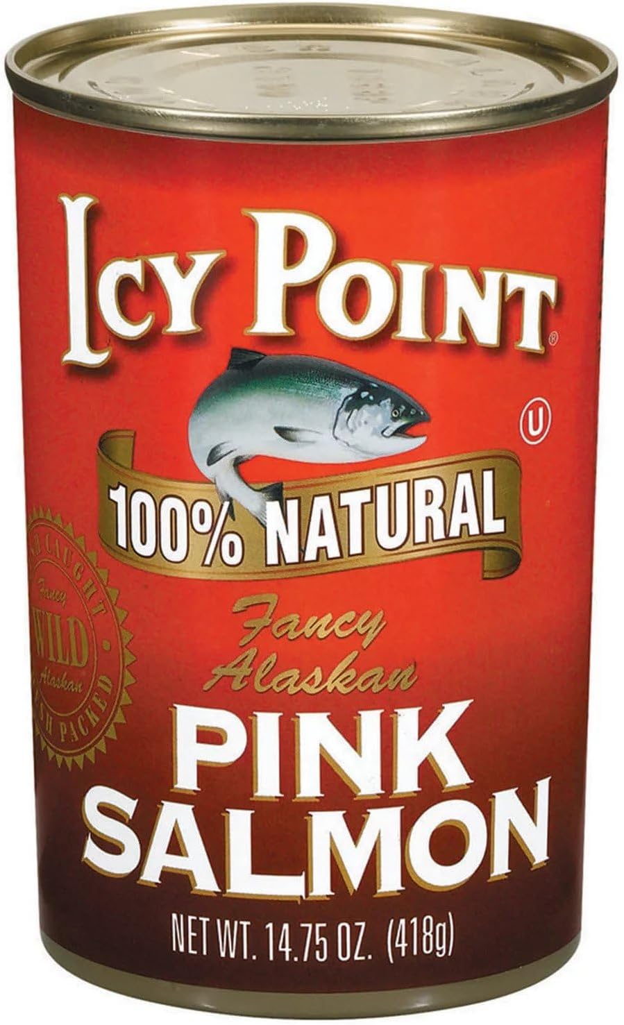 Alaska Pink Salmon, 14.75-Ounce Cans (Pack of 8)