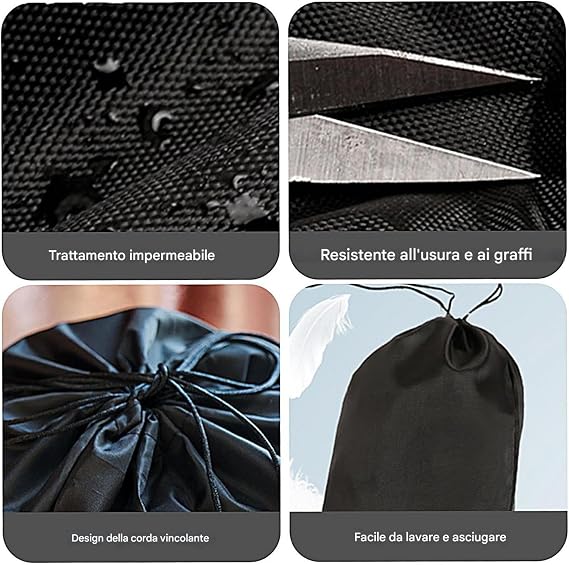 Long Drawstring Bag Portable, Waterproof, Fast Drying, Replacement Storage