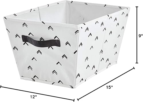 Miniatura 8 de iDesign - Canasta de tela Flecha,Punto azul,Punto Coral,Punto gris,estrella,Punto verde azulado,Flecha Multi,https://www.amazon.com/dp/undefined