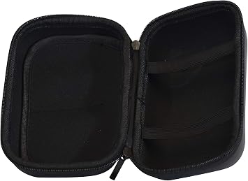 LATNEX Hard EVA Carrying Case for RF Explorer, Trifield TF2, Cornet ED88T, ED78 Plus Meter, 5-Inch GPS, Electronic Devices, Cameras, Accessories (Black)