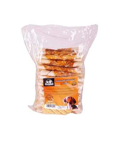 Quibropets Sticks Cuero de Pollo - Snacks y Premios para Perros - Chuches para Mascotas