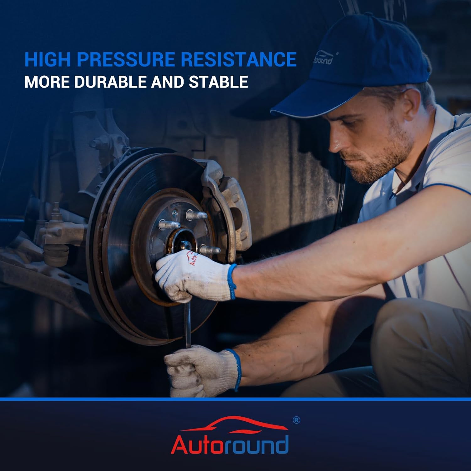 Autoround 19B2067A 19B2066A Rear Brake Caliper Assembly with Bracket fit for Subaru Forester 2004-2008/ Impreza 2004-2007, Saab 9-2X 2005-2006, Both Driver Passenger Side