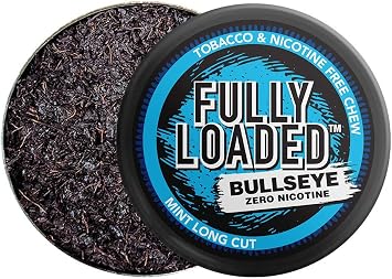 Fully Loaded Chew - 5 Pack - Tobacco and Nicotine Free Mint Flavored Dip. Tobacco free dip & pouches help quit dipping, quit chewing.Herbal dip to replace snuff, chew, dip and smokeless tobacco.