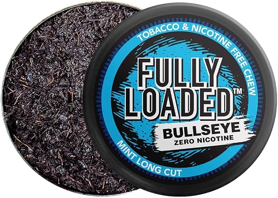 Fully Loaded Chew - 5 Pack - Tobacco and Nicotine Free Mint Flavored Dip. Tobacco free dip & pouches help quit dipping, quit chewing.Herbal dip to replace snuff, chew, dip and smokeless tobacco.