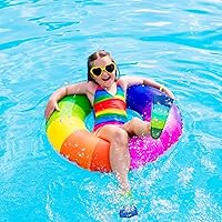 Vista 6 de Fadgesy Swimming Training Fins,Comfortable Silicone Flippers for Swimming and Diving,Size Suitable Kids Girls Boys Adult