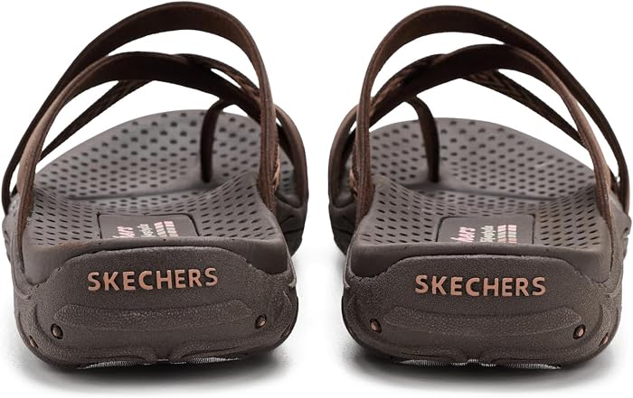 Сандалии Skechers Reggae - Timeless Summer, цвет: Коричневый — фото 4