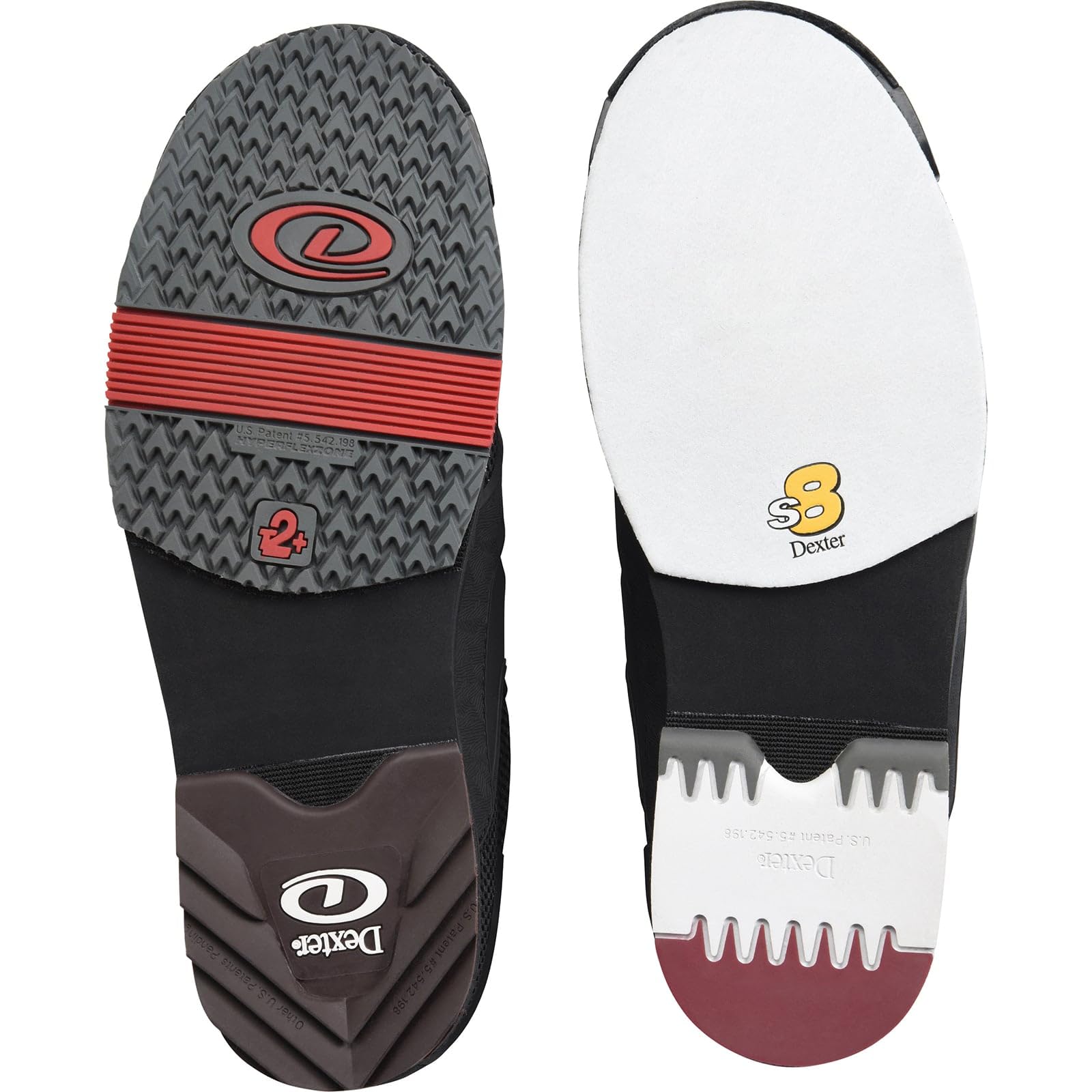 dexter SST 8 Power Frame BOA Chaussures de Bowling pour Homme Gris/Noir