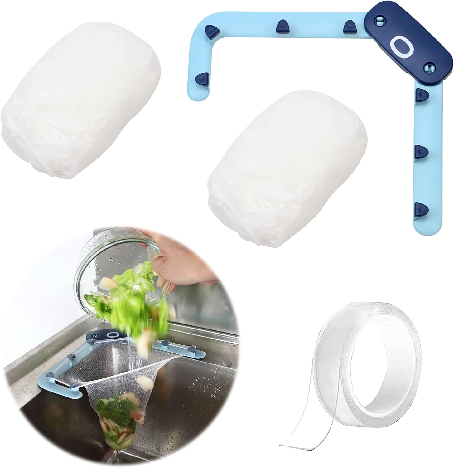 Buy SYCozupy Sink Strainers Basket Triangular Kitchen Drain Shelf