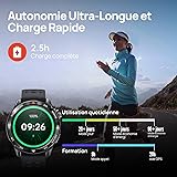 Mibro GS Pro2 - Multisport Smartwatch with Dual Band GNSS, Training Guidance, Smartwatch with Heart Rate Monitoring for Swimming, Cycling, Running, Hiking, Skiing and Padel (Dark Gray) - 4