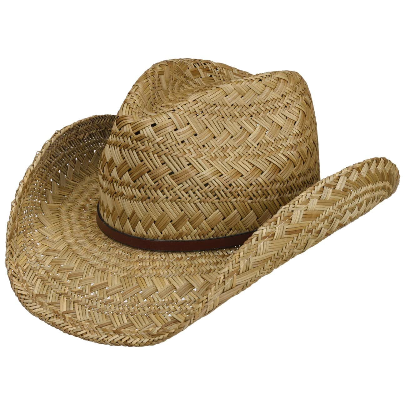LIPODO Tencova Western kapelusz kowbojski slomiany Unisex Wiosna Lato