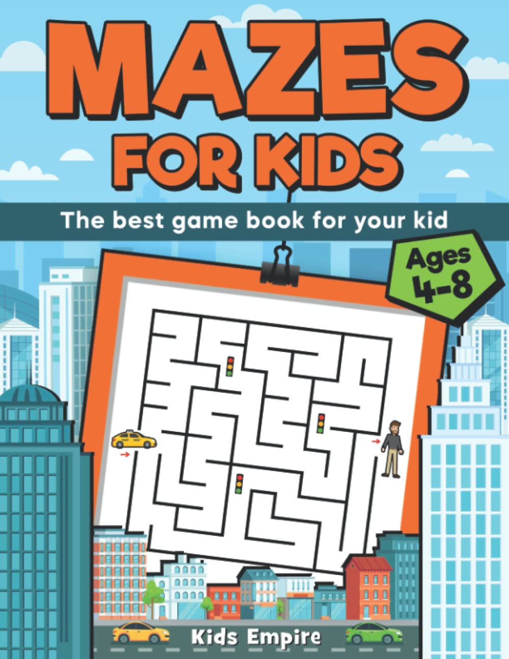Mazes For Kids Ages 4-8