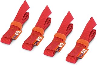 seaEQ YACHTSPORT EQUIPPED Zeising sailing binding, sail binder SR 1600 red, set of 4
