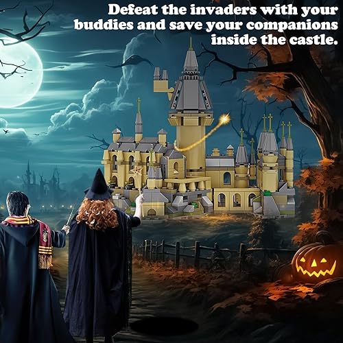 Miniatura 2 de Juego de juguetes mágicos de Harry Castle compatible con Lego, Dream Castle bloques de construcción, juguetes para niños de 6 a 12 años, juguetes