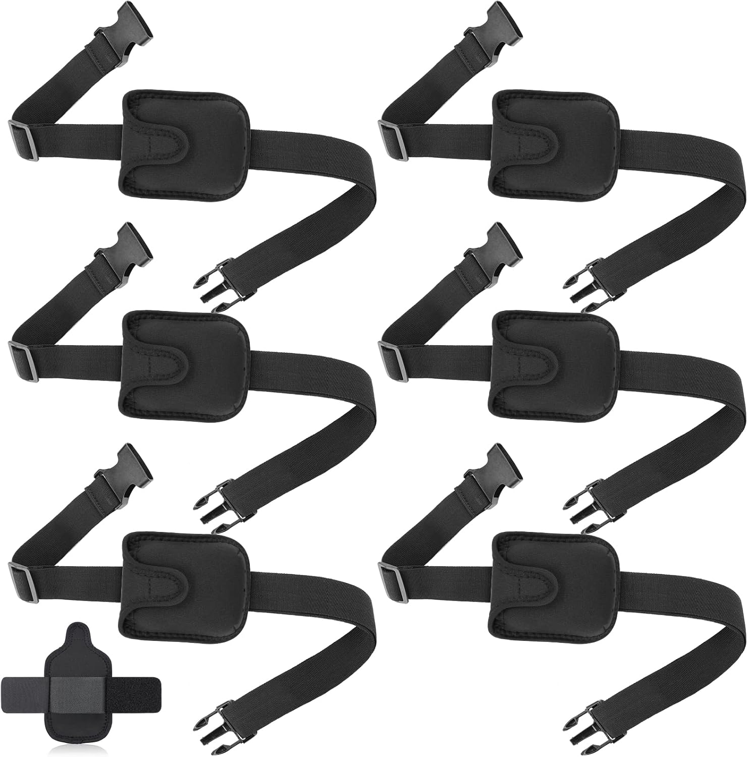 Zhehao 6 Set Mic Belt Pouch Anti Dropping Strap Fitness