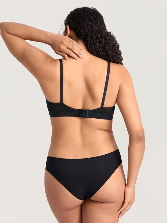 MOMANDA Lace Cotton Nursing Bras