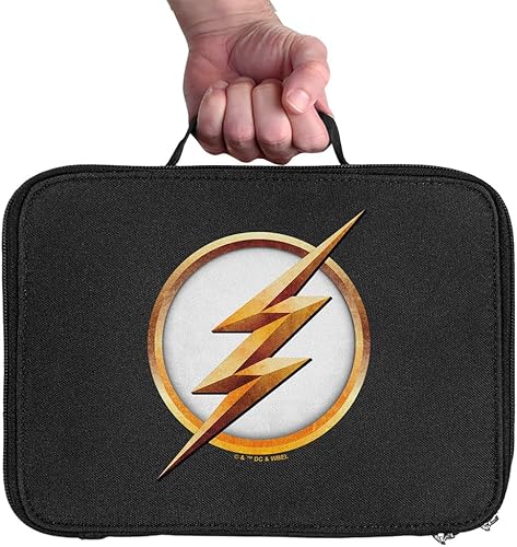Miniatura 3 de LOGOVISION The Flash Season 4 Fiambrera aislada con logotipo de lados suaves  Bolsa de almuerzo reutilizable para el trabajo de la oficina escolar,