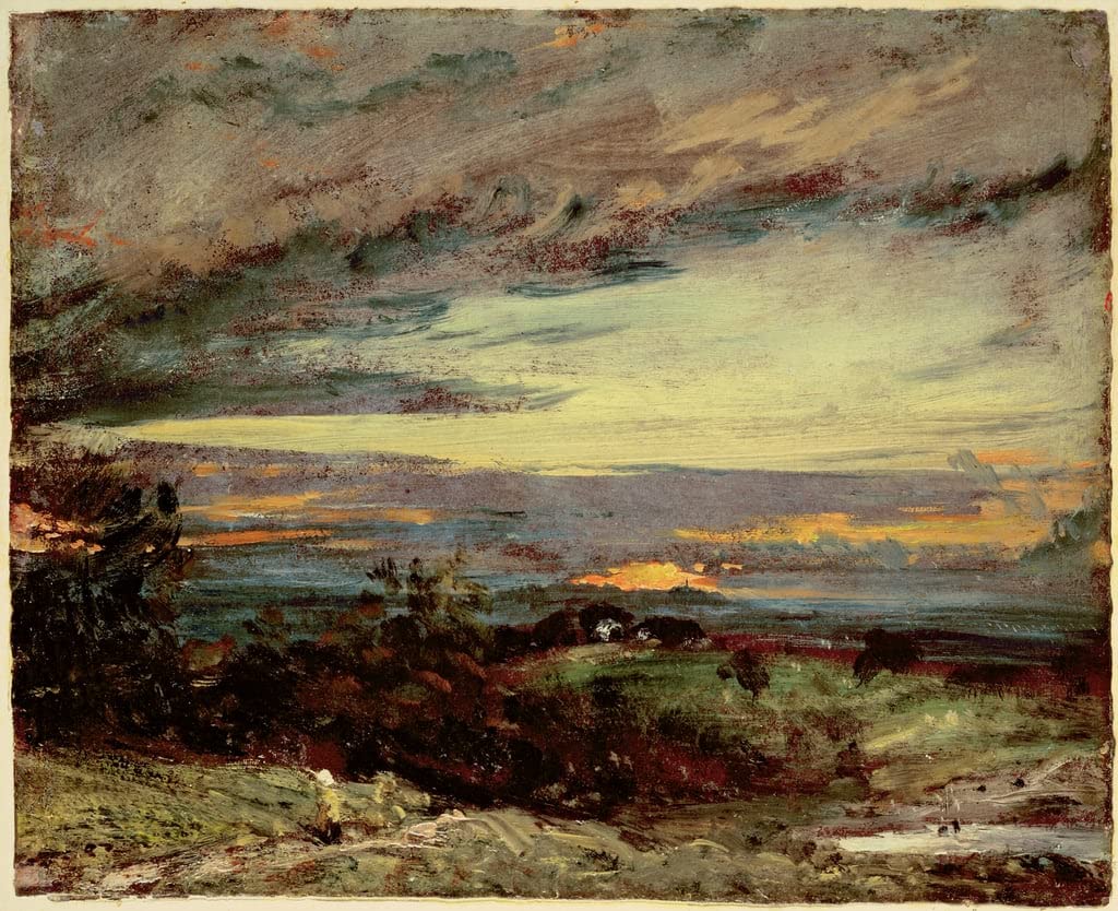 Affiche impression prints salon decoration peinture celebre Constable