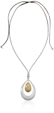 Lucky Brand Two-Tone Pendant Necklace