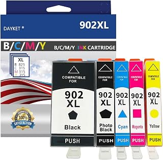 902xl Cartuchos de tinta para HP OfficeJet Pro 6978 6954 6958 6962 6968 6975 6978 Compatível com cartuchos de tinta originais 902 xl 3yl65an