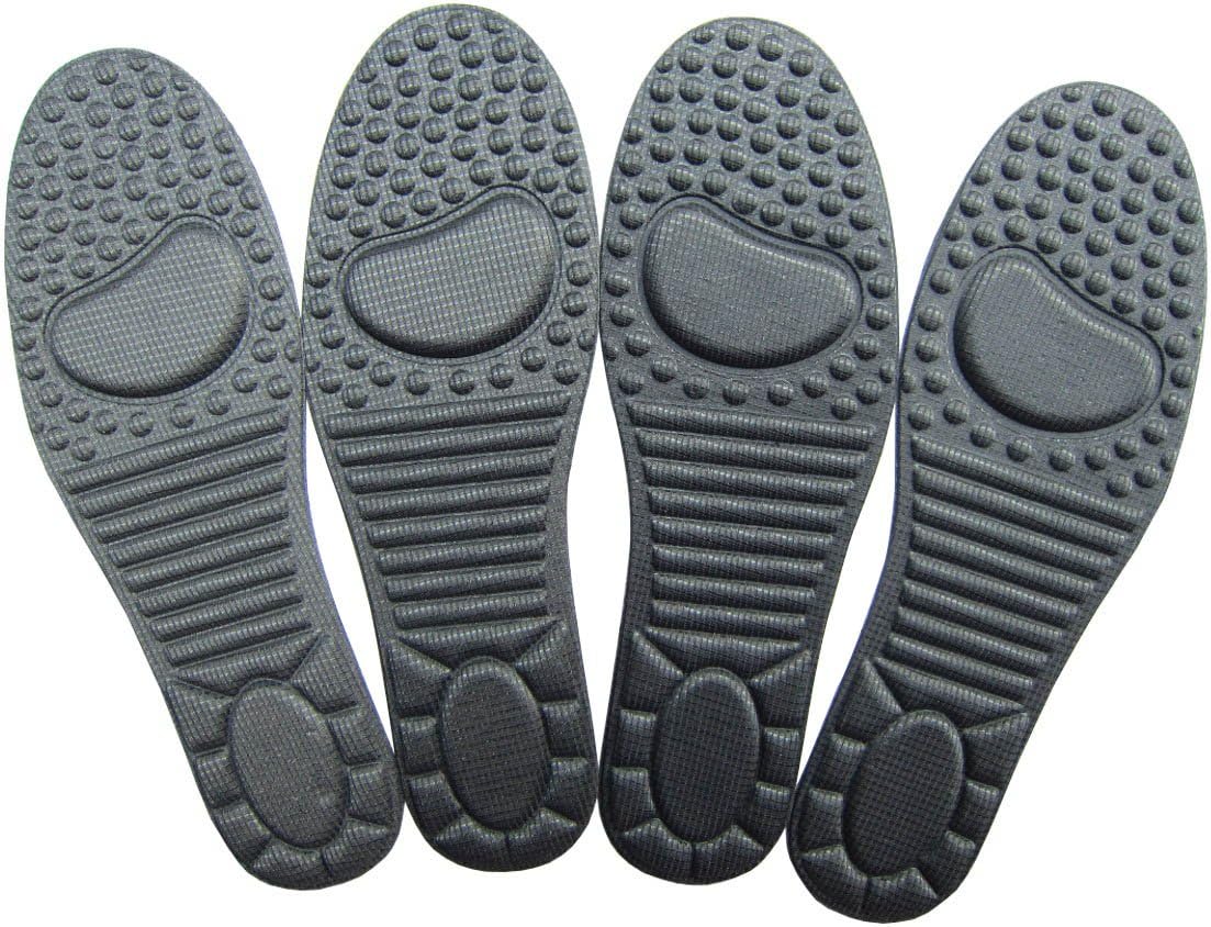 Bellcon Acupuncture Insole for Mens Massage Insoles for Circulation Blood Magnetic Shoe Pads for Boot Inserts, 2 Pairs/Mens US 8-8.5