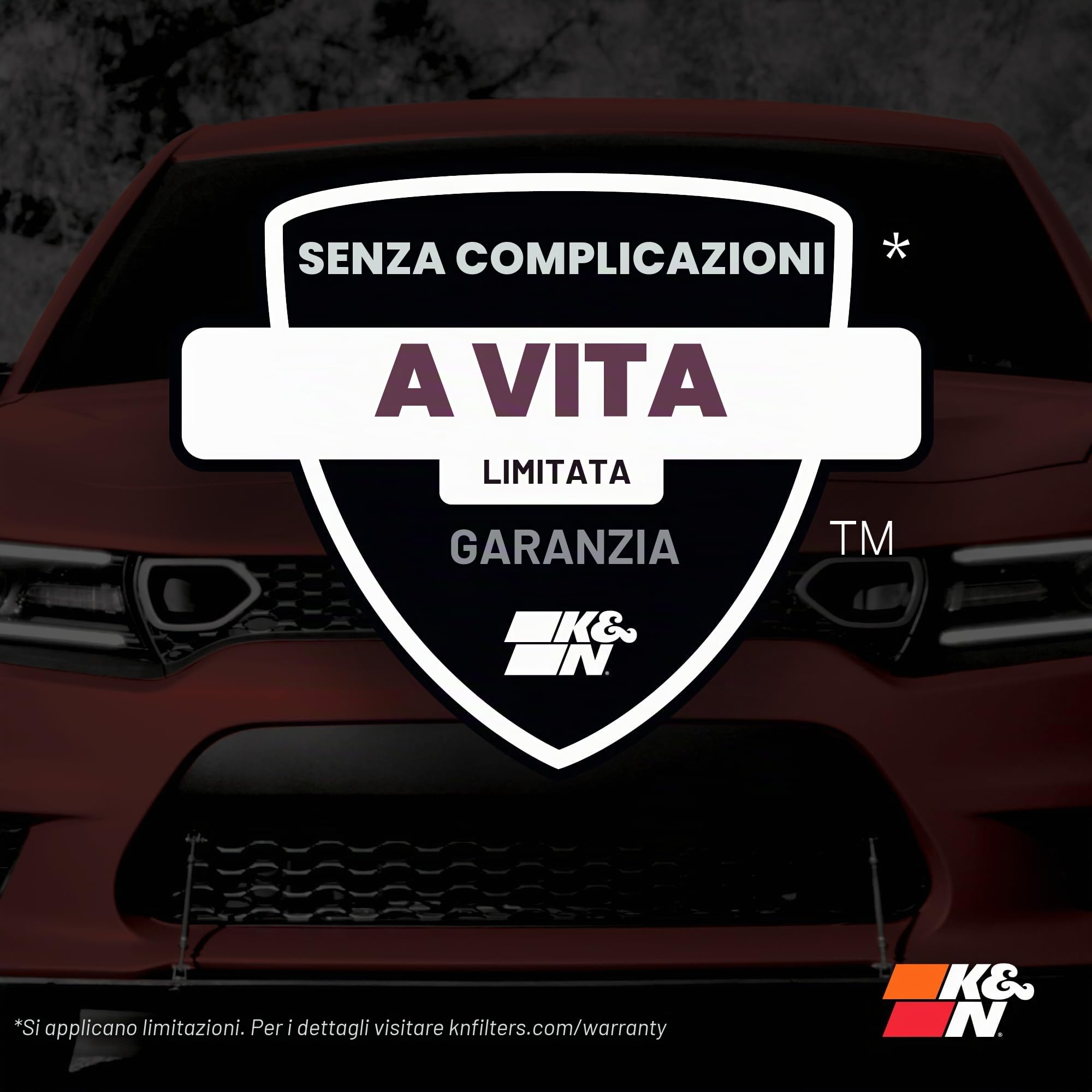 K&N - Filtro dell'aria per A220/A250 A35 A (W177) 2.0 2018-(33-3133)