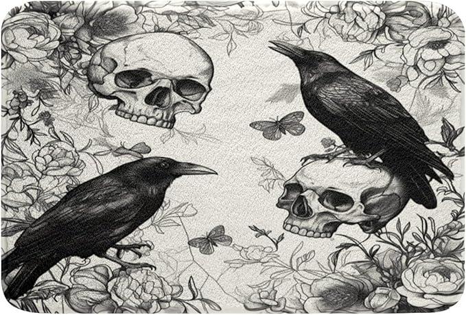 Feelyou Happy Halloween Bath Mats for Bathroom 16