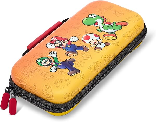 PowerA Étui de Protection pour Nintendo Switch, Switch - Modèle OLED et Nintendo Switch Lite - Mario and Friends, Housse de Protection, Étui de Console, Accessoires, Rangement, Licence Officielle - 3