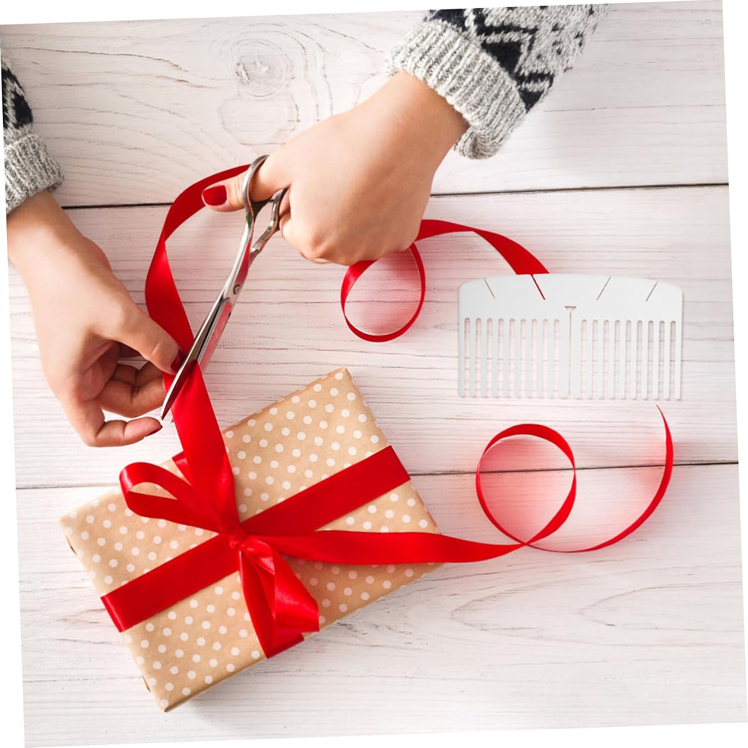 CALLARON Bow Maker Tool for Wreaths Easy Ribbon Bow Maker Cardboard for DIY Crafts Christmas Durable Plastic Design for Craft Enthusiasts