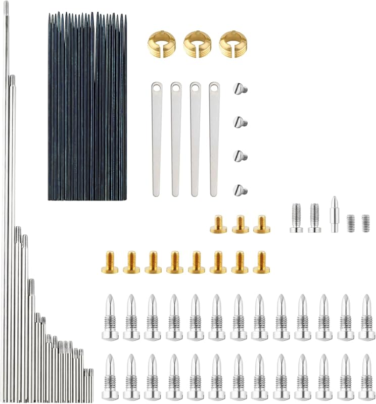 Alto Saxophone Repair Kit,92 Pcs Alto Saxophone Repair Parts Replacement Tools Set,Woodwind Musical Instrument Maintenance Replacement Accessories